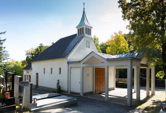 Foto der Kirche am Friedhof Heiligenstadt