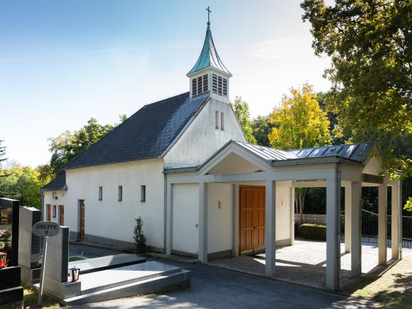 Foto der Kirche am Friedhof Heiligenstadt