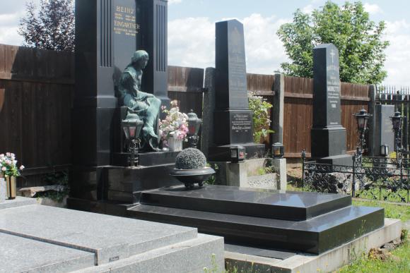 Foto einer Grabstätte am Friedhof Stammersdorf Ort